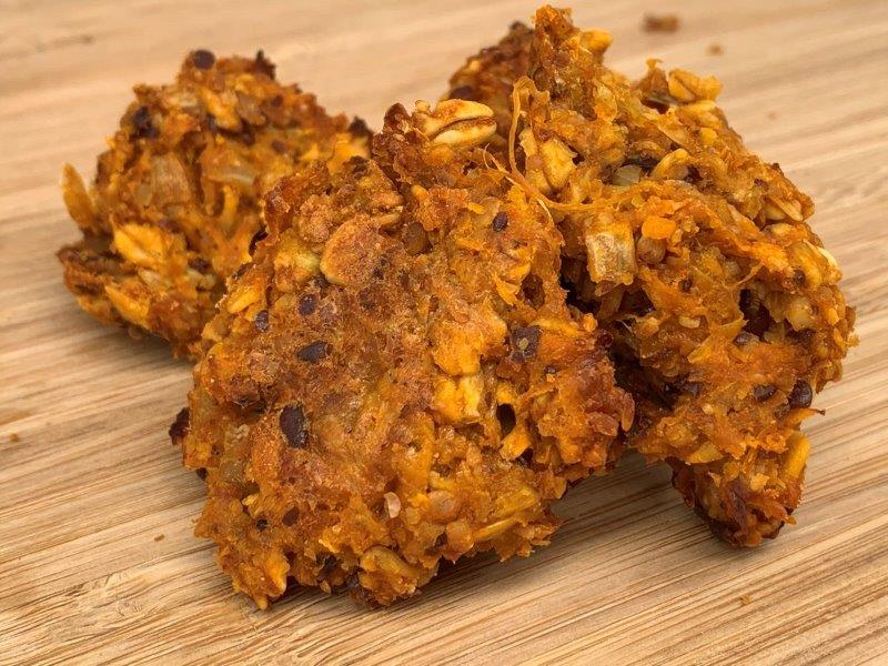 Carrot balls are easy to make and are tasty